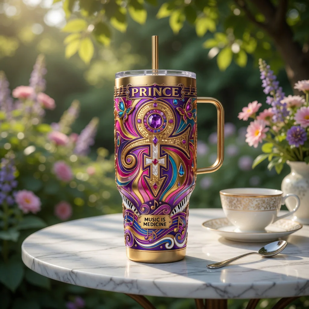 PRCE 40oz Tumbler With Handle PDL